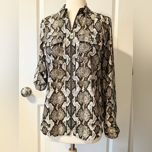 Michael Kors Snake Print Blouse